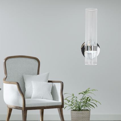 Aplica LED de perete AMBIENTE, 6W, 230V, 3000/4000/6000K, crom lucios