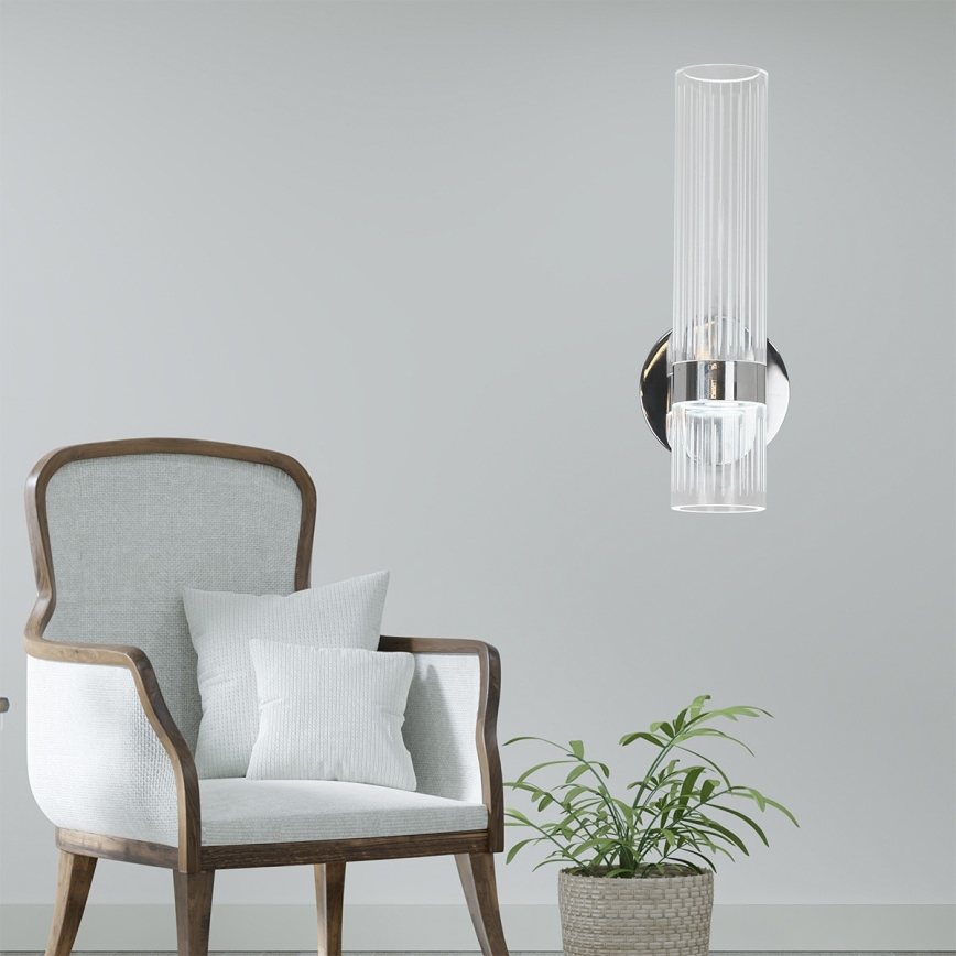 Aplica LED de perete AMBIENTE, 6W, 230V, 3000/4000/6000K, crom lucios