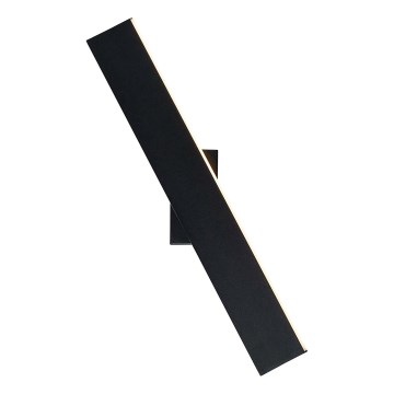 Aplica LED de perete BERNADETTA, 10 W, 230 V, 4000 K, neagră