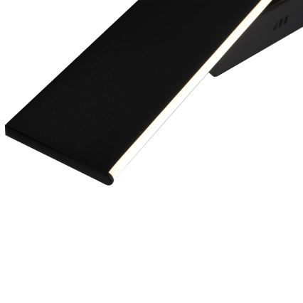 Aplica LED de perete BERNADETTA, 10 W, 230 V, 4000 K, neagră