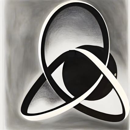 Aplica LED de perete INDIGO, 14W, 230V, neagră