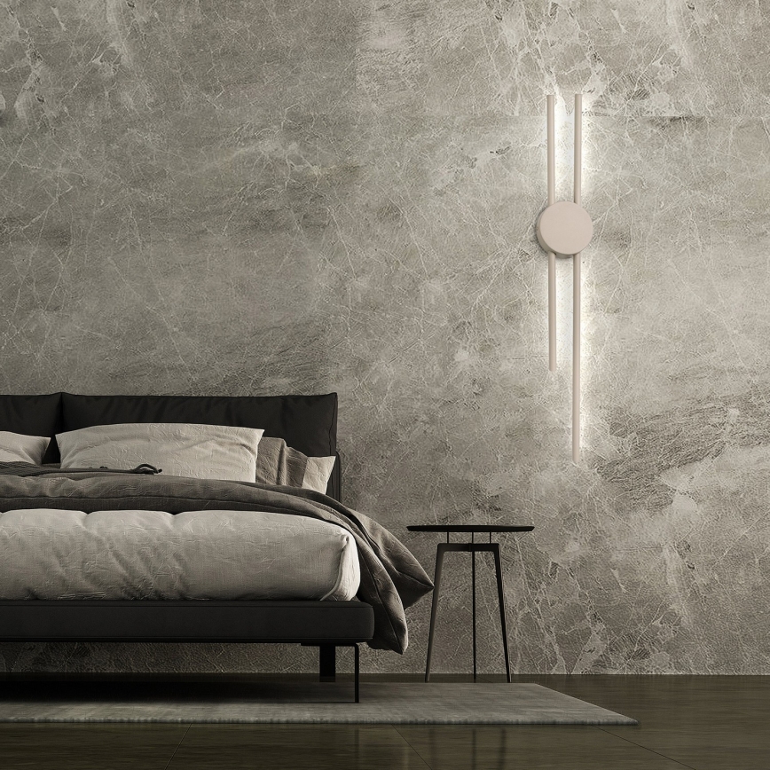Aplica LED de perete LANA/15W/230V 4000K, bej