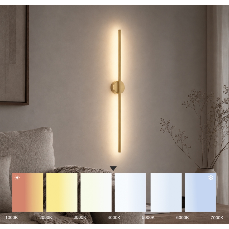 Aplica LED de perete LANA LED/7W/230V 4000K aurie