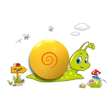 Aplică LED de perete pentru copii, 0,6 W, 3x AAA