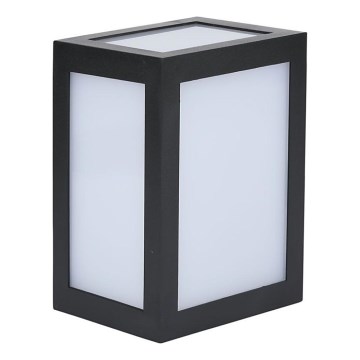 Aplica LED de perete pentru exterior, 12W, 230V, 4000K, IP65, neagră