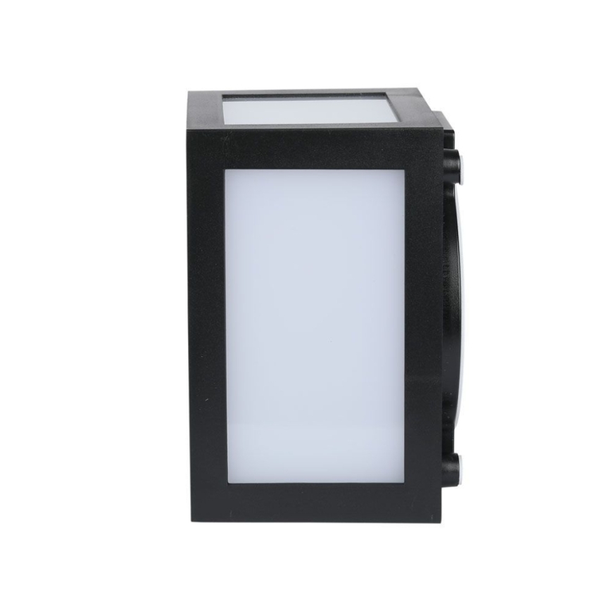 Aplica LED de perete pentru exterior, 12W, 230V, 4000K, IP65, neagră