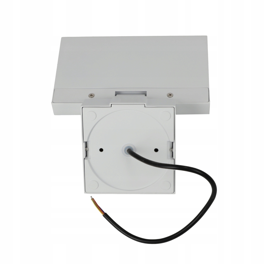 Aplica de perete LED pentru exterior cu senzor de mișcare LED/18W/230V IP44 albă