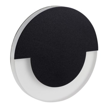 Aplica LED de perete pentru scări SOLA, 0,8 W, 12 V, 4000 K, inclusiv cutie de montaj