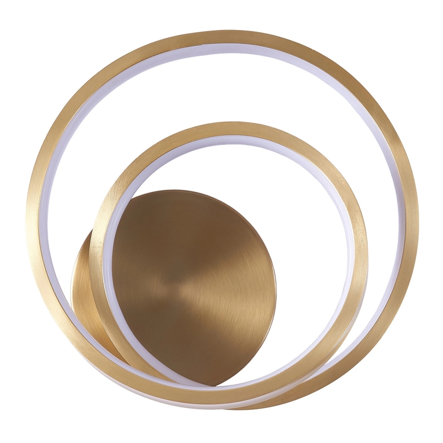 Aplică LED de perete ZEFIRA, 14 W, 230 V, 4000 K, auriu