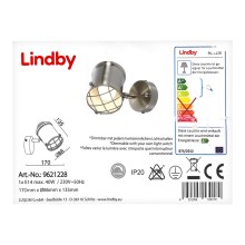 Aplică LED dimabilă EBBI 1xE14/5W/230V Lindby