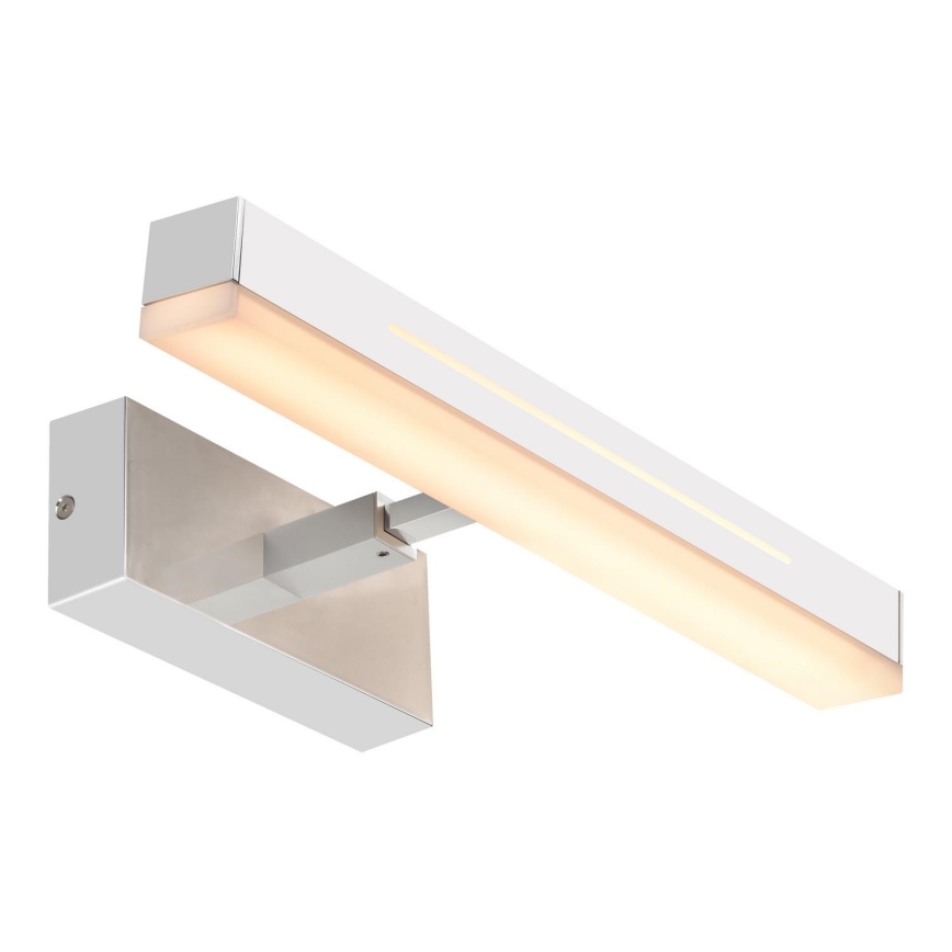 Aplică LED dimabilă pentru oglindă de baie Nordlux OTIS LED/14W/230V IP44 40 cm argintiu