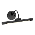 Aplică LED dimabilă pentru tablouri ALTON LED/6W/230V neagră Elstead ALTON-PL-S-BLK