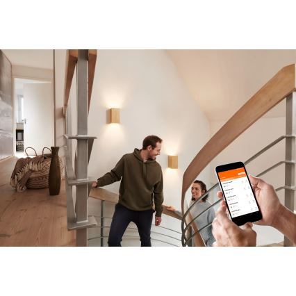 Aplică LED dimabilă SMART+ WOOD LED/12W/230V 3000-6500K Wi-Fi Ledvance