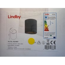 Aplică LED EDVIN 1xG9/3W/230V beton Lindby