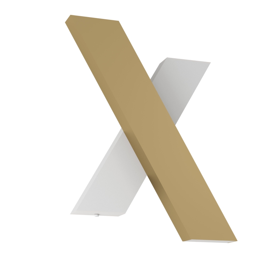 Aplică LED Eglo 2xLED/5W/230V 3000K alb/auriu