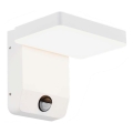 Aplica LED flexibilibilă de perete pentru exterior cu senzor LED/17W/230V IP65 4000K alb