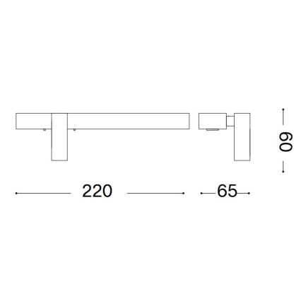 Aplică LED Ideal Lux BONNE LED/6,5W/230V CRI 90 alb