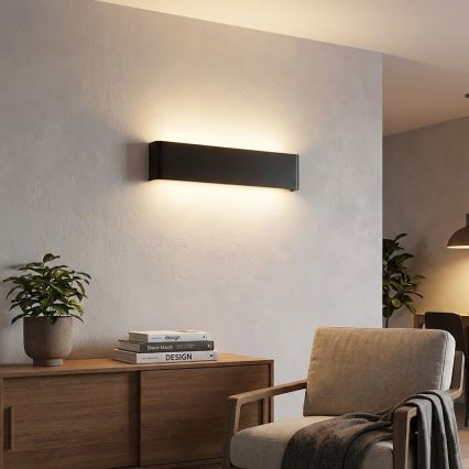 Aplică LED Ideal Lux DELTA LED/14W/230V 3000K 41 cm CRI 90 negru