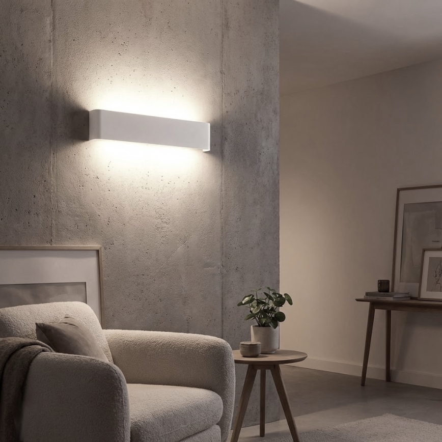 Aplică LED Ideal Lux DELTA LED/19,5W/230V 4000K 61 cm CRI 90 alb
