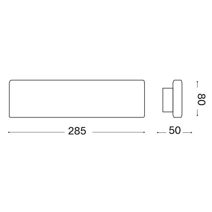 Aplică LED Ideal Lux DESK LED/12,5W/230V CRI 90 negru