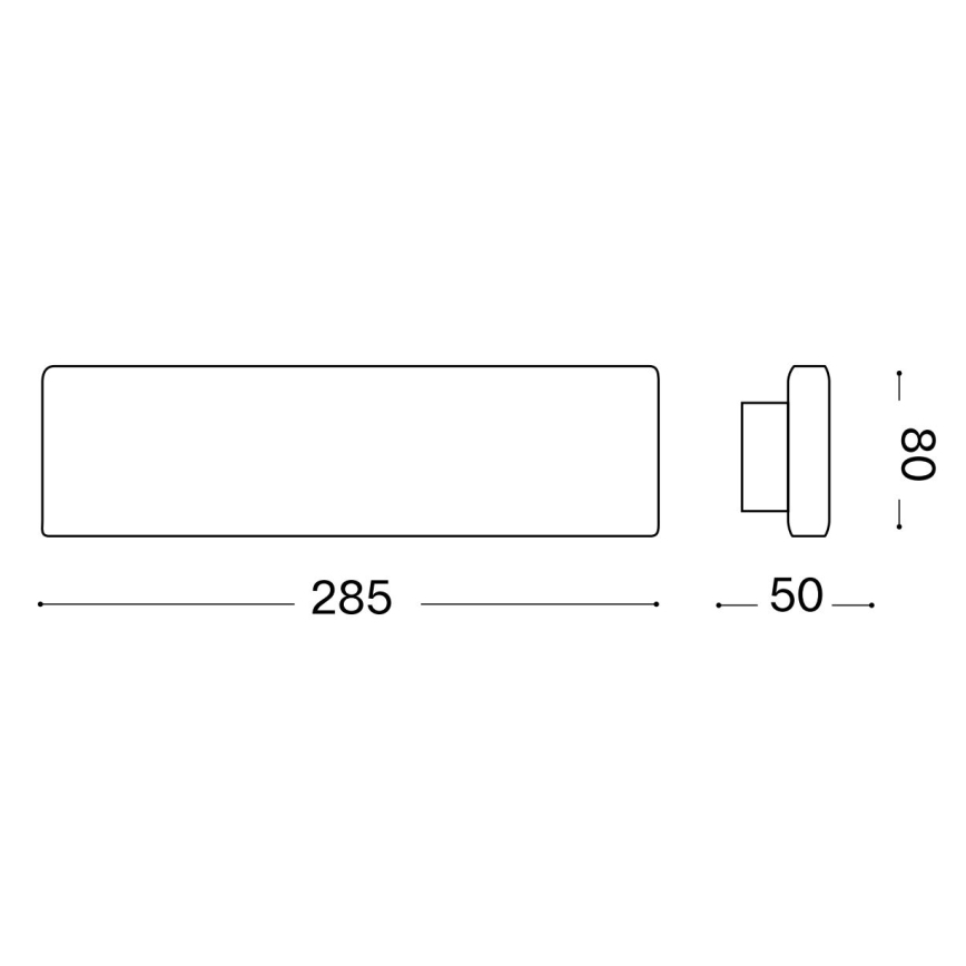 Aplică LED Ideal Lux DESK LED/12,5W/230V CRI 90 negru