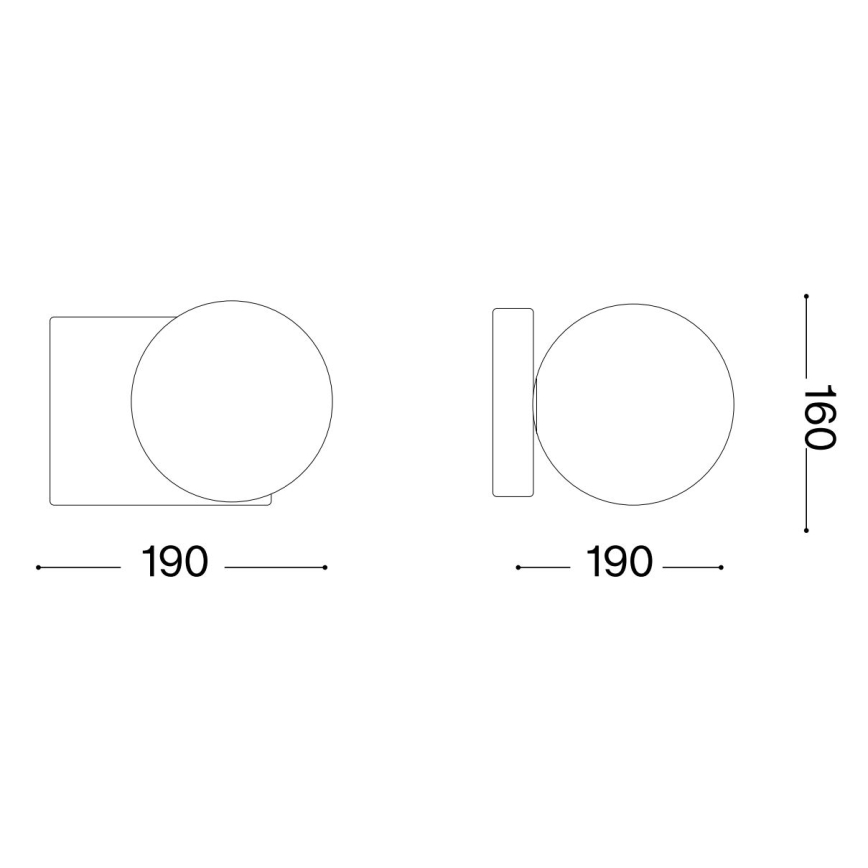 Aplică LED Ideal Lux PENTA 1xG9/3W/230V auriu