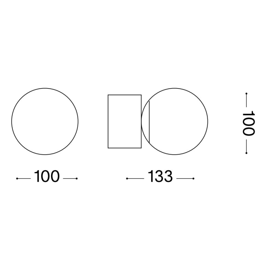 Aplică LED Ideal Lux PERLAGE 1xG9/3W/230V negru/fumuriu