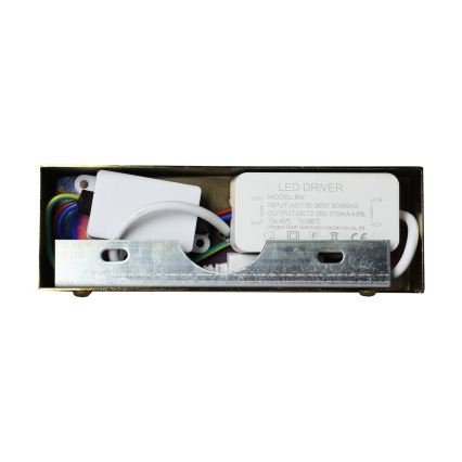 Corp de iluminat LED pentru oglindă de baie KLIMT LED/8W/230V 3000/4000/6000K 40 cm IP44 auriu