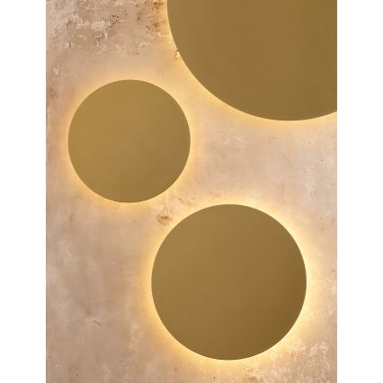 Aplică LED LUNA LED/12W/230V aurie
