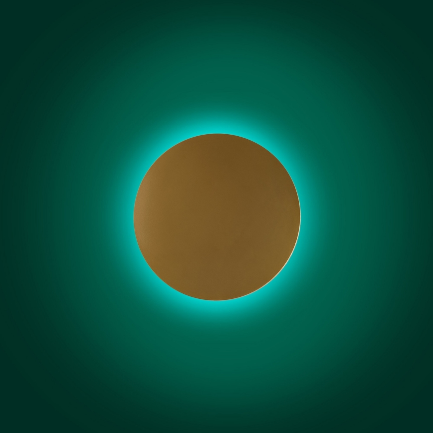 Aplică LED LUNA LED/12W/230V aurie