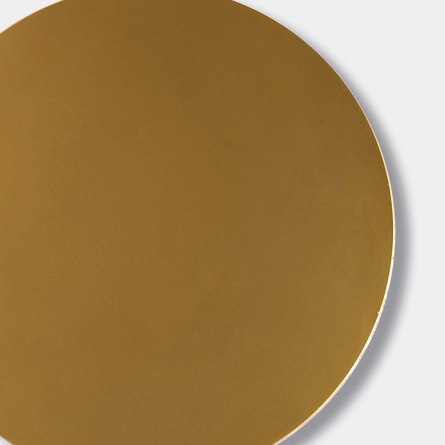 Aplică LED LUNA LED/12W/230V aurie