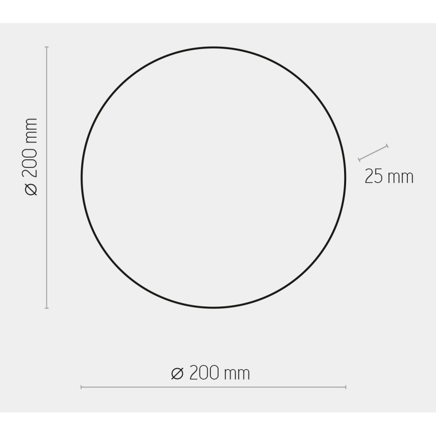 Aplică LED LUNA LED/12W/230V aurie