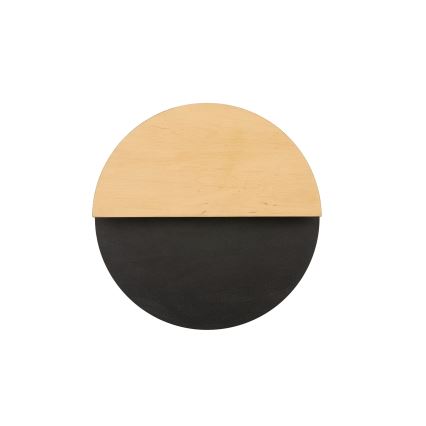 Aplică LED LUNA LED/7W/230V d. 26 cm negru/bej