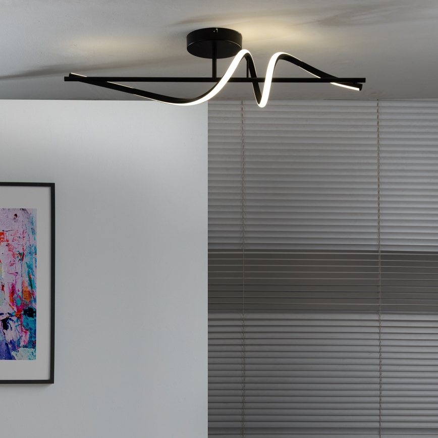 Aplică LED ONLI TWIST LED/25W/230V 4000K negru