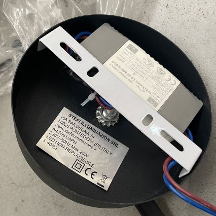 Aplică LED ONLI TWIST LED/6W/230V 4000K negru