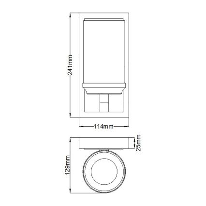 Aplică LED pentru baie AMALIA 1xG9/3,5W/230V IP44 crom Feiss