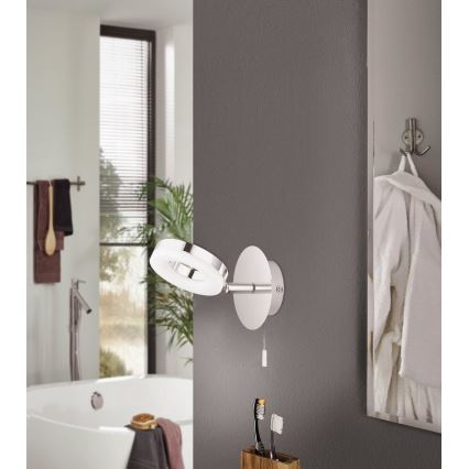 Aplică LED pentru baie Eglo 94756 GONARO 1xLED/3,8W/230V IP44