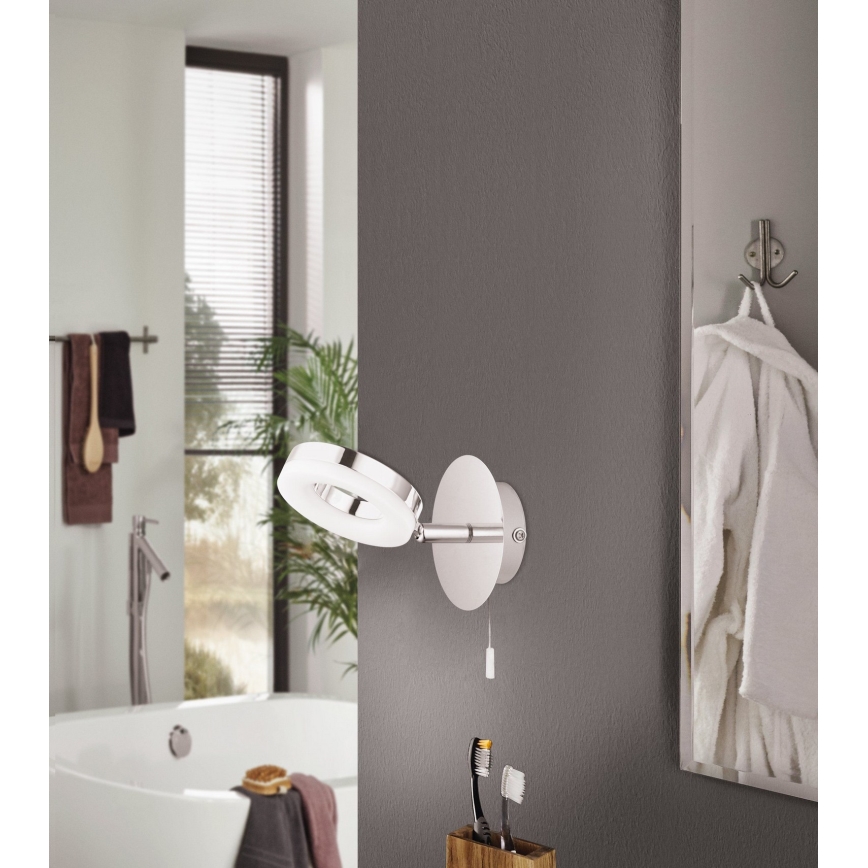 Aplică LED pentru baie Eglo 94756 GONARO 1xLED/3,8W/230V IP44
