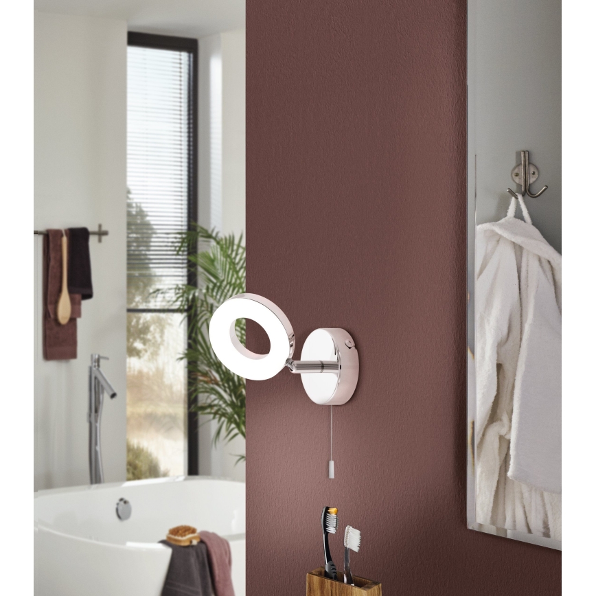Aplică LED pentru baie Eglo 94756 GONARO 1xLED/3,8W/230V IP44