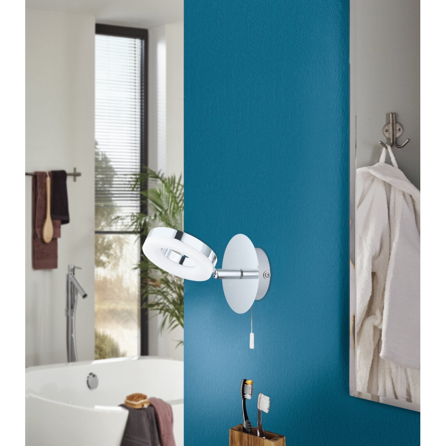 Aplică LED pentru baie Eglo 94756 GONARO 1xLED/3,8W/230V IP44