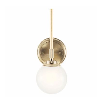 Aplică LED pentru baie Kichler BENNO 1xG9/3W/230V IP44 alamă