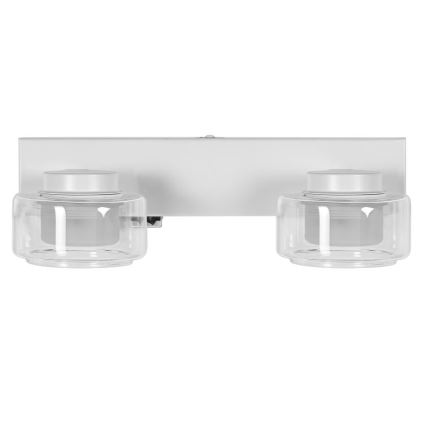 Aplică LED pentru baie Ledvance ORBIS FLAME 2xLED/5,5W/230V 3000/4000K IP44 alb