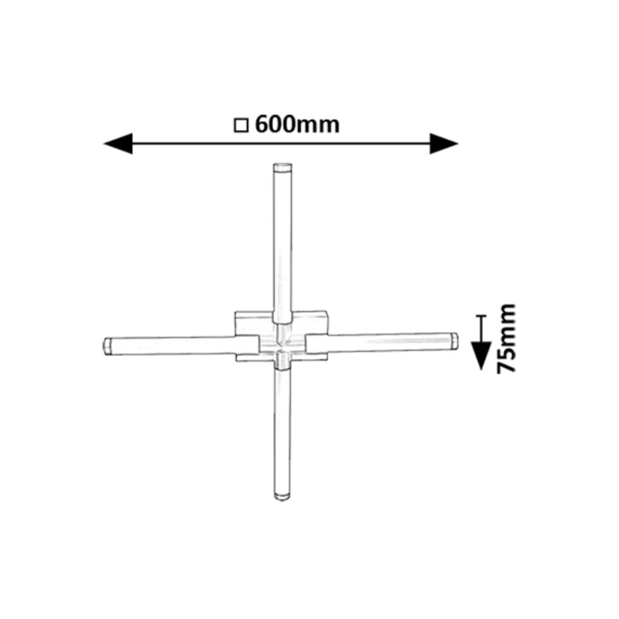 Aplică LED pentru baie Rabalux LED/16W/230V 4000K IP44