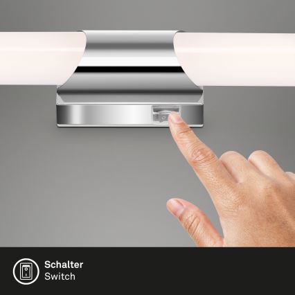 Aplică LED pentru baie SPLASH LED/6,5W/230V IP44 Briloner 2111-018