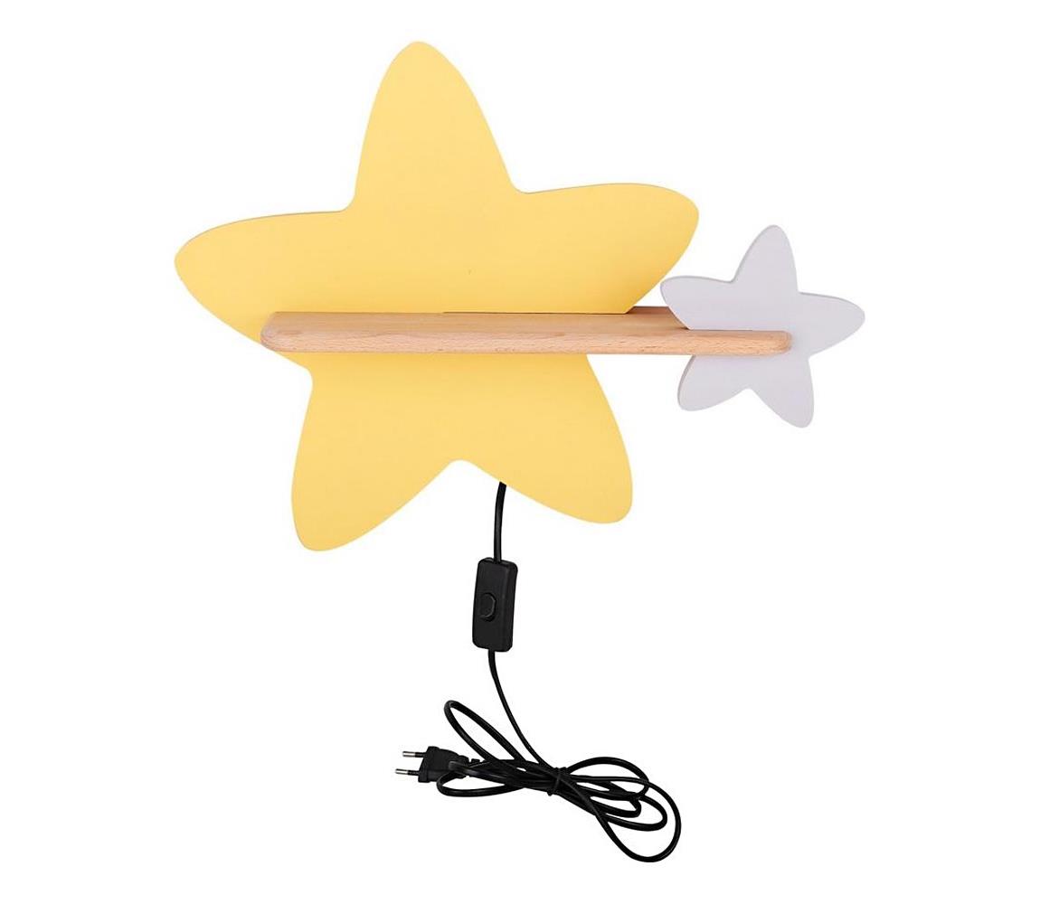 Aplică LED pentru copii cu raft STAR LED/5W/230V