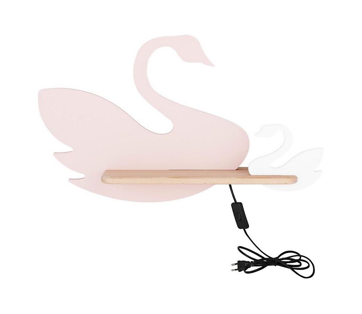 Aplică LED pentru copii cu raft SWAN LED/5W/230V
