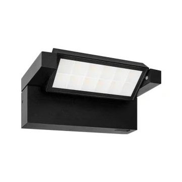 Aplică LED pentru exterior, 20W, 230V, 3000/4000/6500K, IP54, neagră