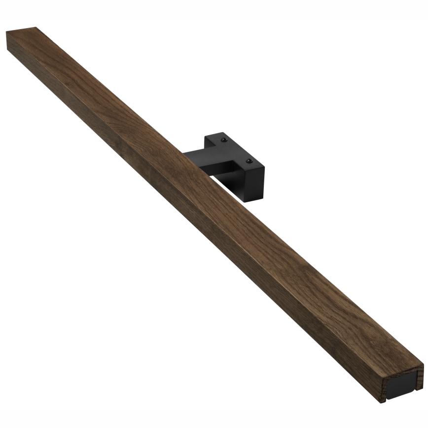 Aplică LED pentru oglindă Brilagi WOODY MIRROR LED/15W/230V IP44 stejar/negru