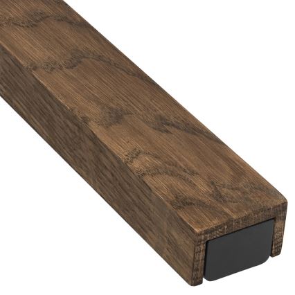 Aplică LED pentru oglindă Brilagi WOODY MIRROR LED/15W/230V IP44 stejar/negru