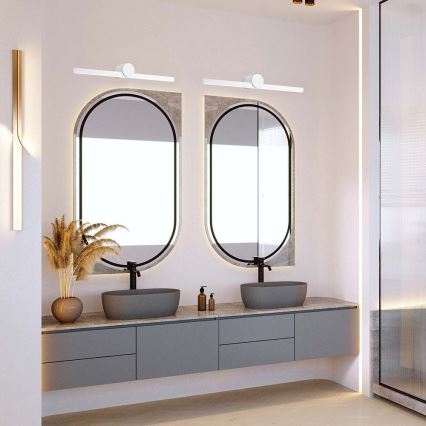 Aplica LED pentru oglindă de baie, 10W/230V, 4000K, IP65, albă